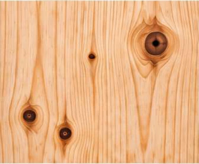 Natural pine finish sample from the catalogue