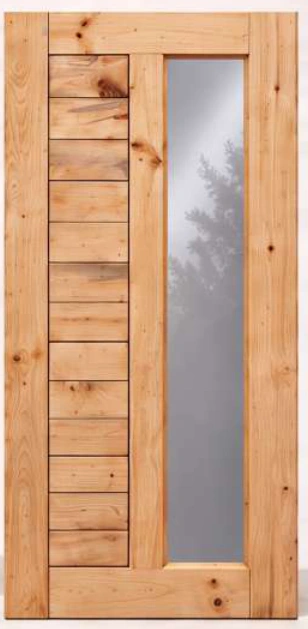 MC-1005 Side lite pine door from the Mlango Core catalogue